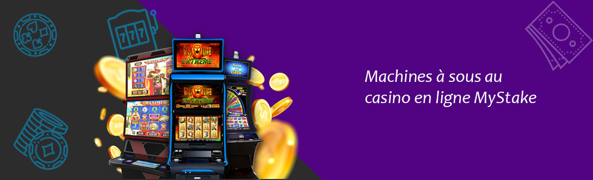 Machines à sous au casino en ligne MyStake